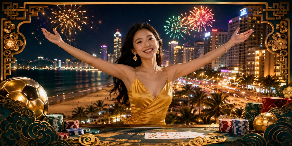 Không khí lễ hội trò chơi bài tại Nha Trang – nơi người chơi tụ họp thưởng thức giải trí sôi động bên bờ biển